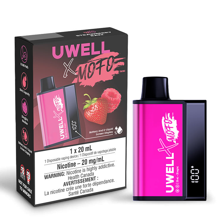 Uwell x Mofo - Strawberry Razz (20mL) (6920421605431)