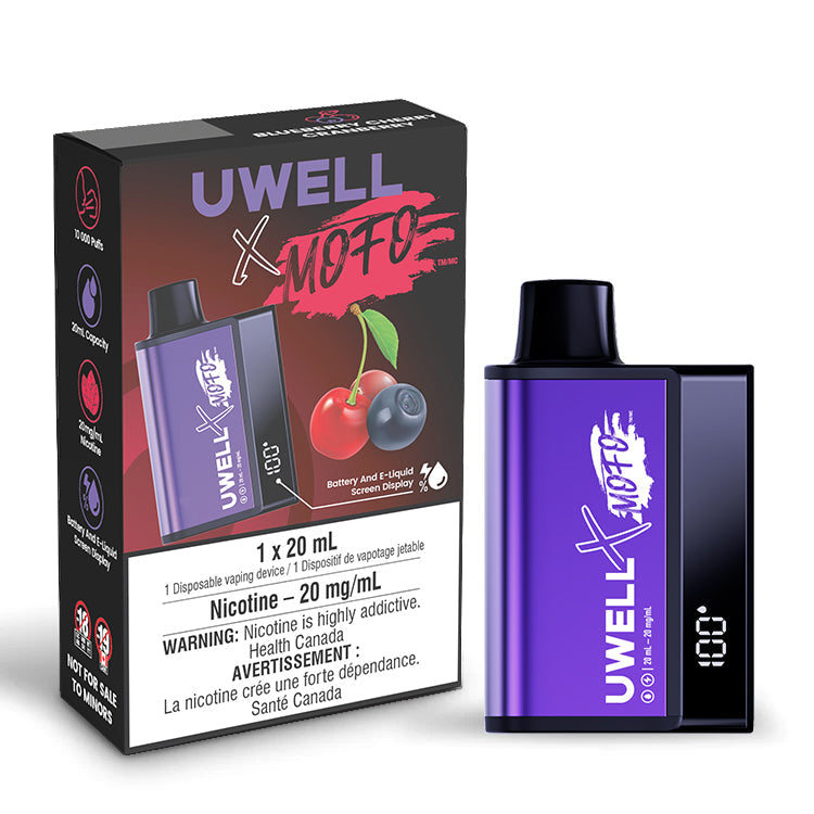Uwell x Mofo - Blueberry Cherry Cranberry (20mL) (6920420786231)