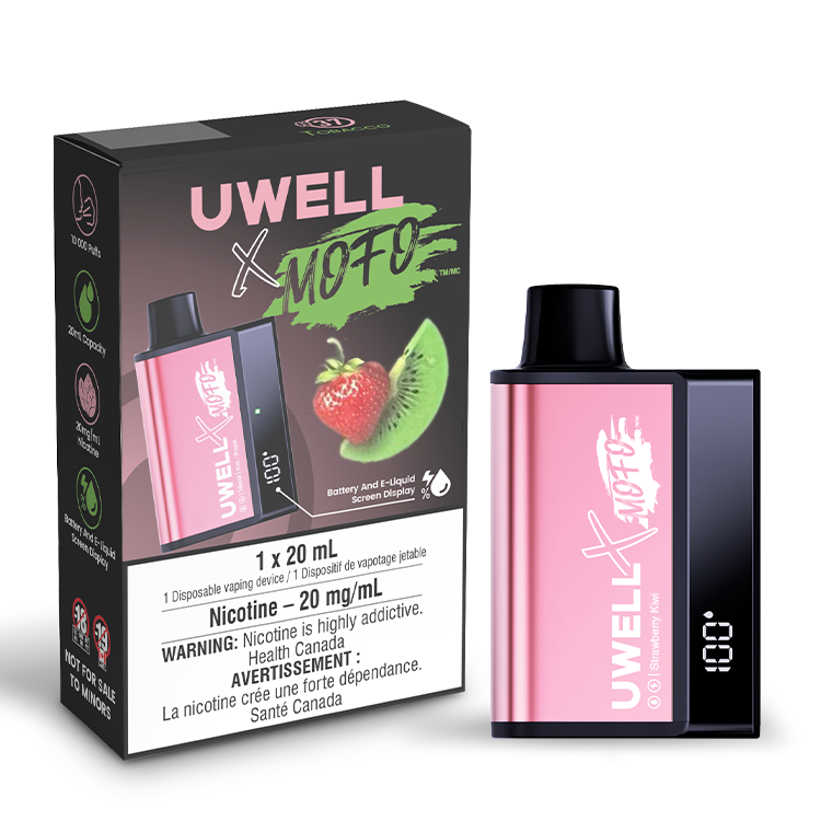 Uwell x Mofo - Strawberry Kiwi (20mL) (6847897174071)