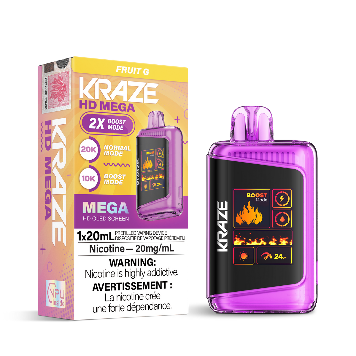Kraze Hd Mega