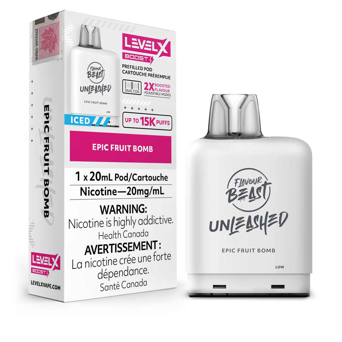 Level X FB Boost Unleashed 20mL