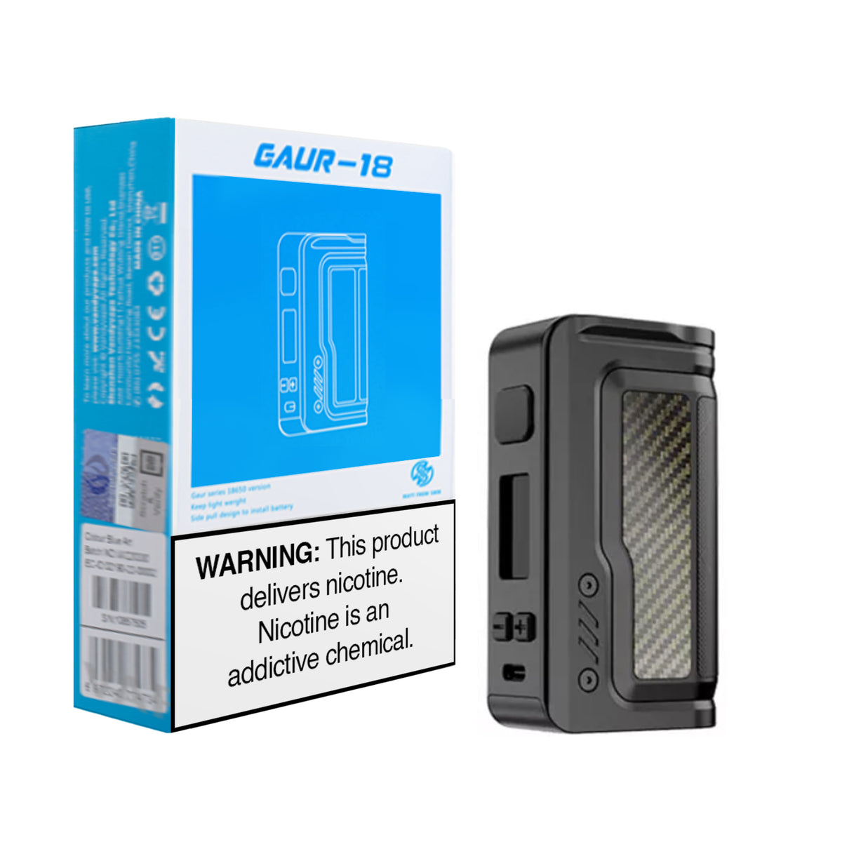 Vandy Vape - Gaur 18 Mod (200W)