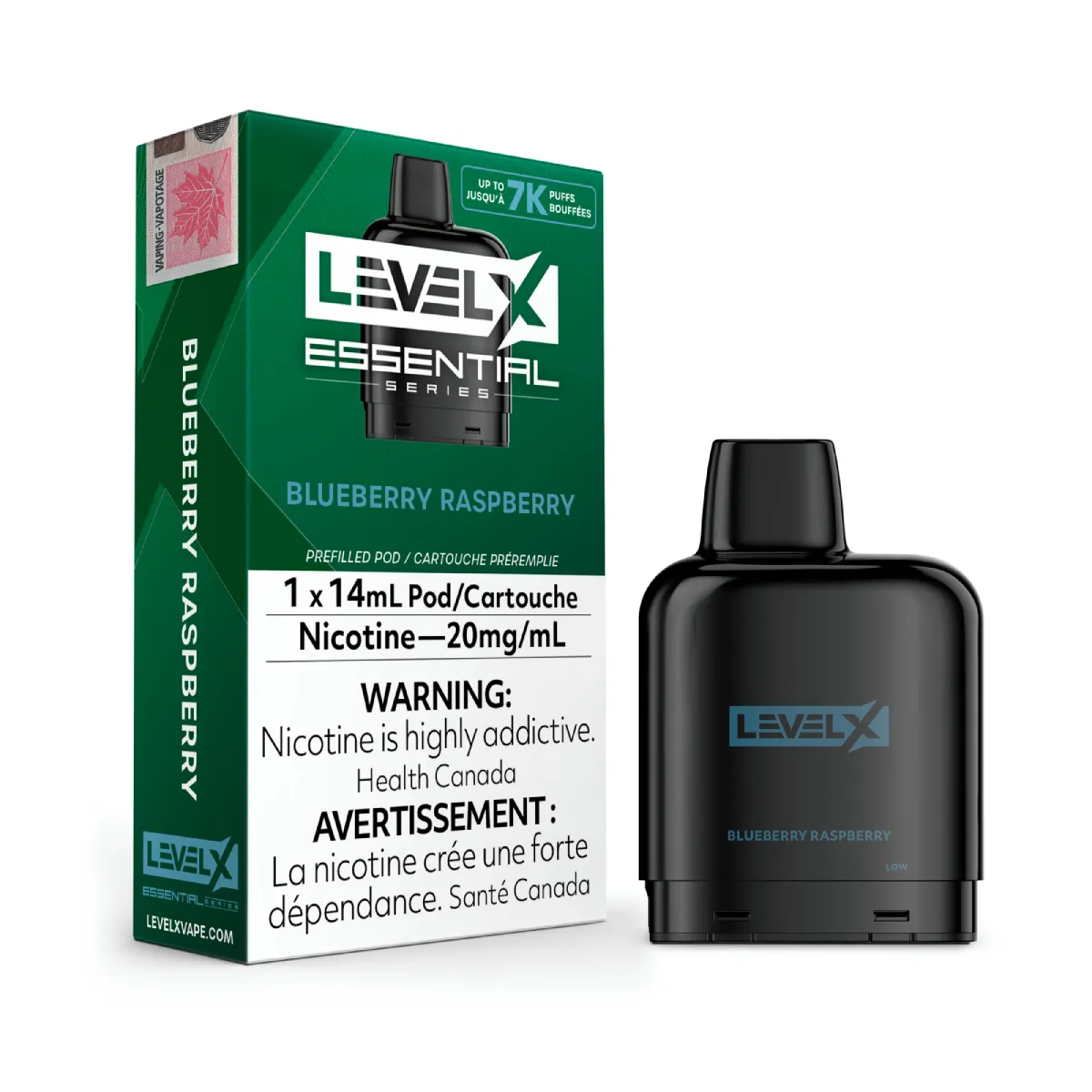 Level X Essential - Blueberry Raspberry (14mL) (6921450389559)