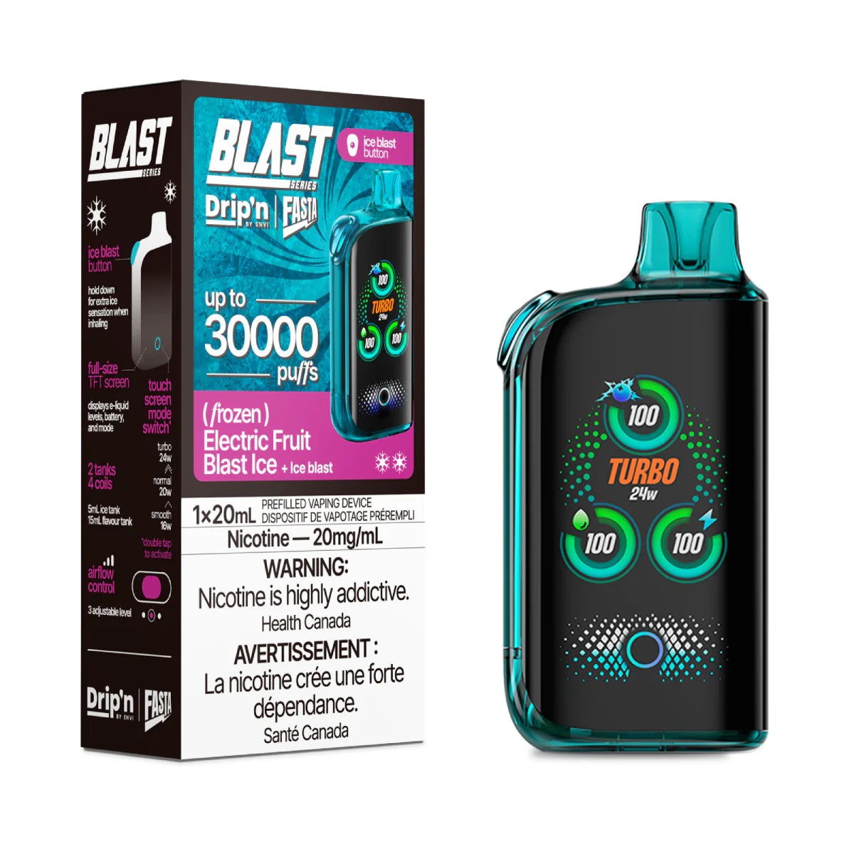 Envi Dripn Fasta Blast 30K