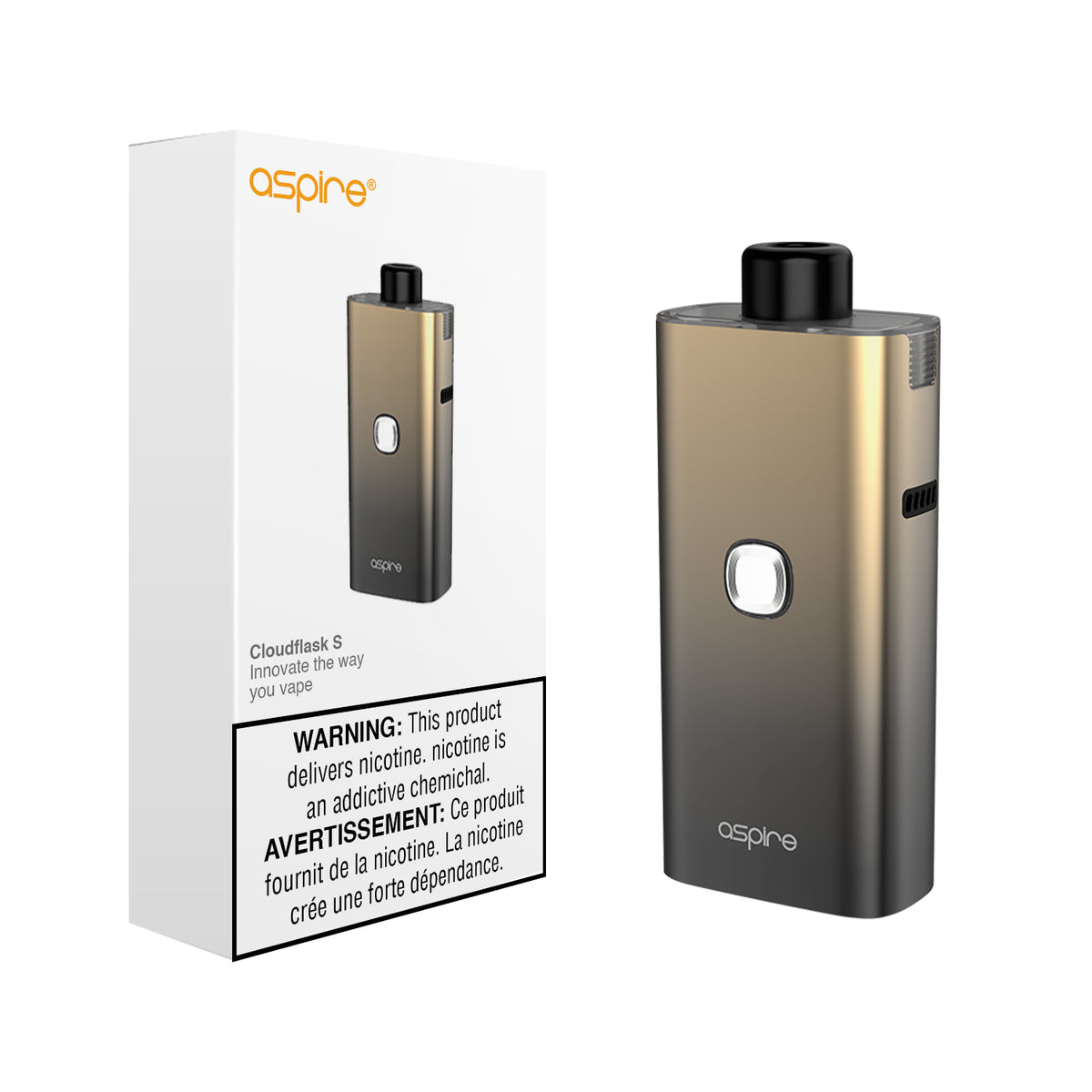 Aspire - Cloudflask S Kit (2000mAh)