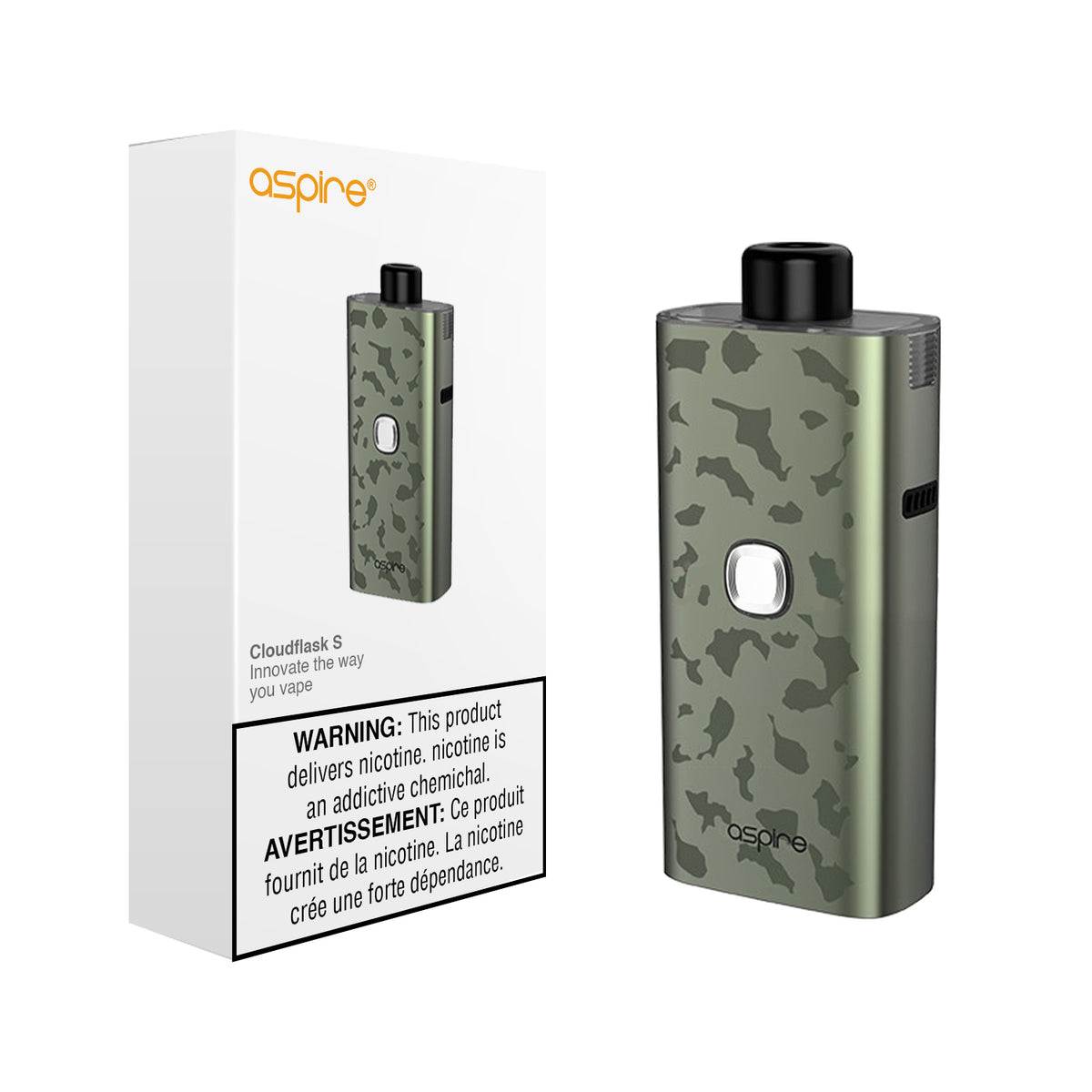 Aspire - Cloudflask S Kit (2000mAh)