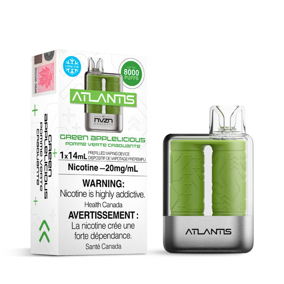 NVZN Atlantis 8k - Green Applelicious (14mL) (6900220756023)