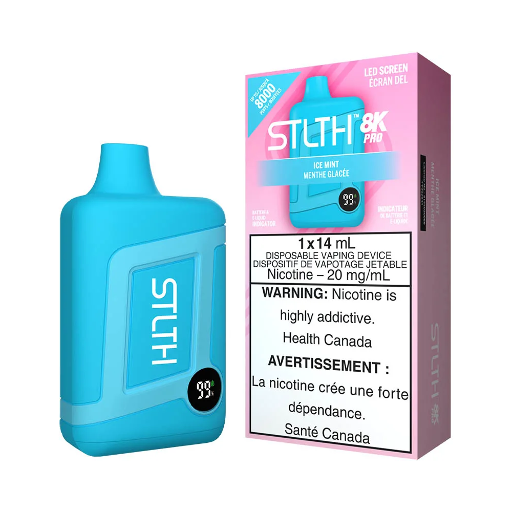 STLTH 8k Pro - Ice Mint (14mL) (6865414848567)