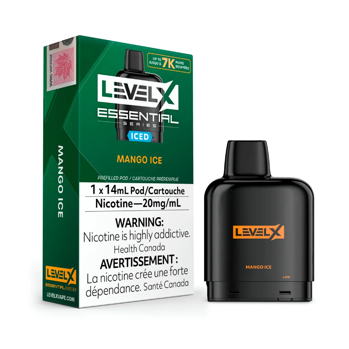 Level X Essential - Mango Ice (14mL) (6921450586167)