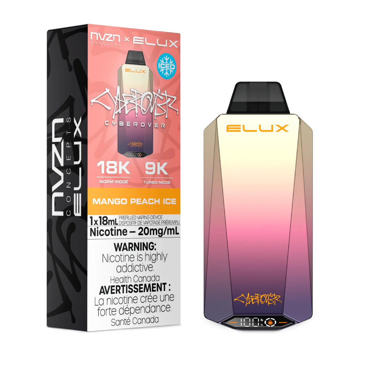 Nvzn Elux Cyberover 18k