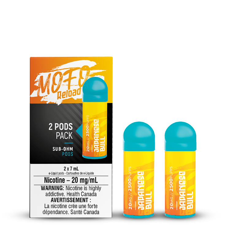 Mofo Reload Pods - Japanese Bull (2x7mL) (6711761567799)