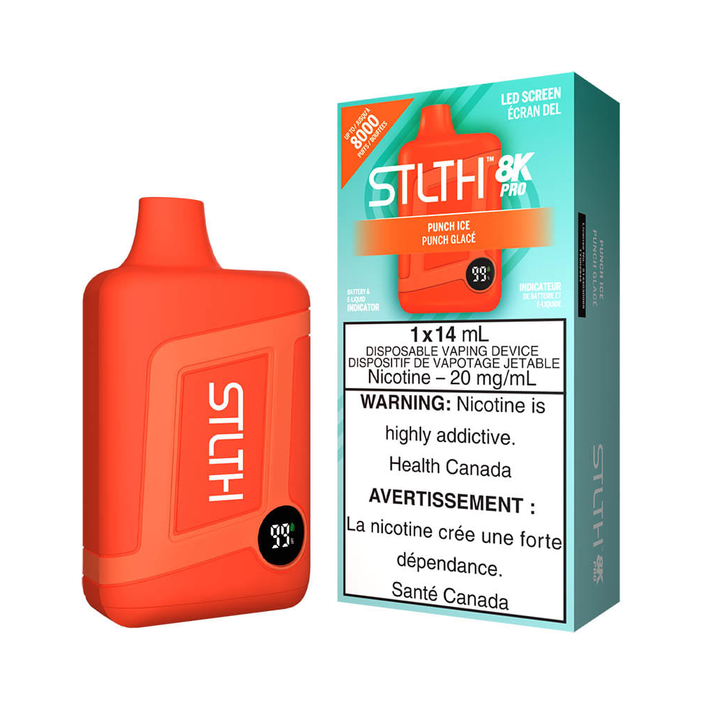 STLTH 8k Pro - Punch Ice (14mL) (6865419730999)