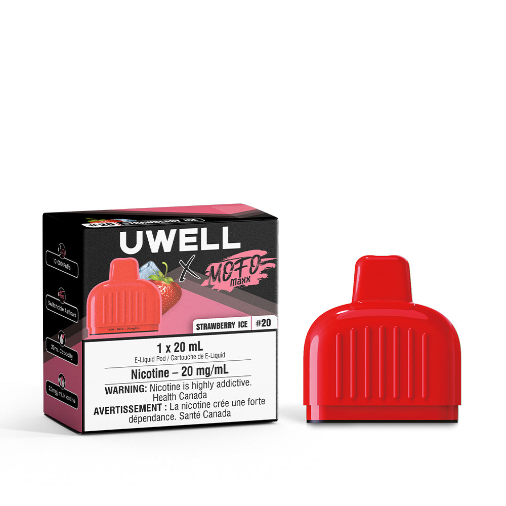 Mofo X Uwell Maxx - Strawberry Ice (20mL) (6920991146039)
