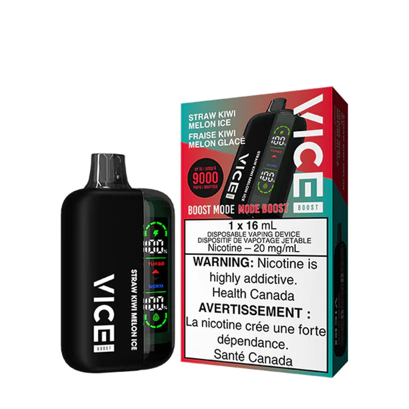 Vice Boost - Straw Kiwi Melon Ice (16mL) (6924459343927)
