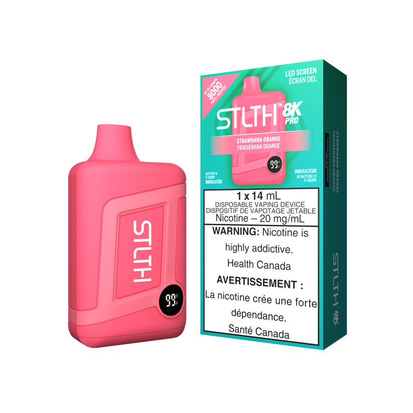 STLTH 8k Pro - Strawnanan Orange (14mL) (6925415645239)