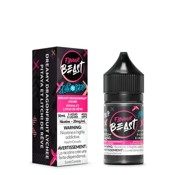 Flavour Beast Salt - Dreamy Dragonfruit Lychee Iced (30mL) (6875957362743)