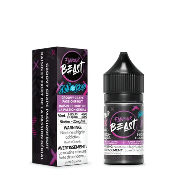 Flavour Beast Salt - Groovy Grape Passionfruit Iced (30mL) (6875957788727)