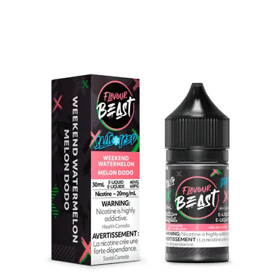 Flavour Beast Salt - Weekend Watermelon Iced (30mL) (6875959263287)