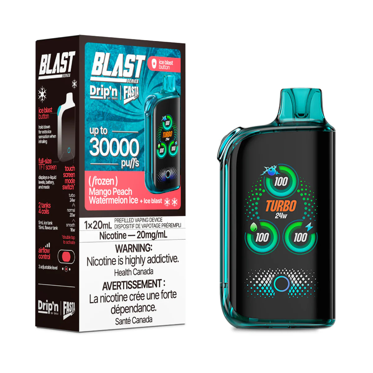 Envi Dripn Fasta Blast 30K