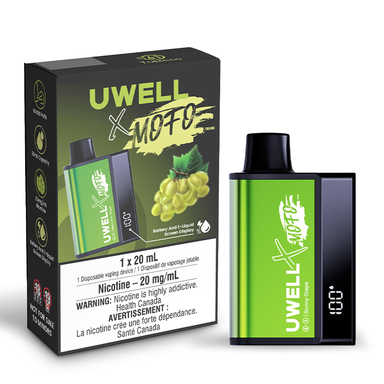 Uwell x Mofo - Sunny Grapes (20mL) (6847897501751)