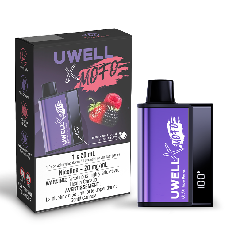 Uwell x Mofo - Triple Berries (20mL) (6847897600055)