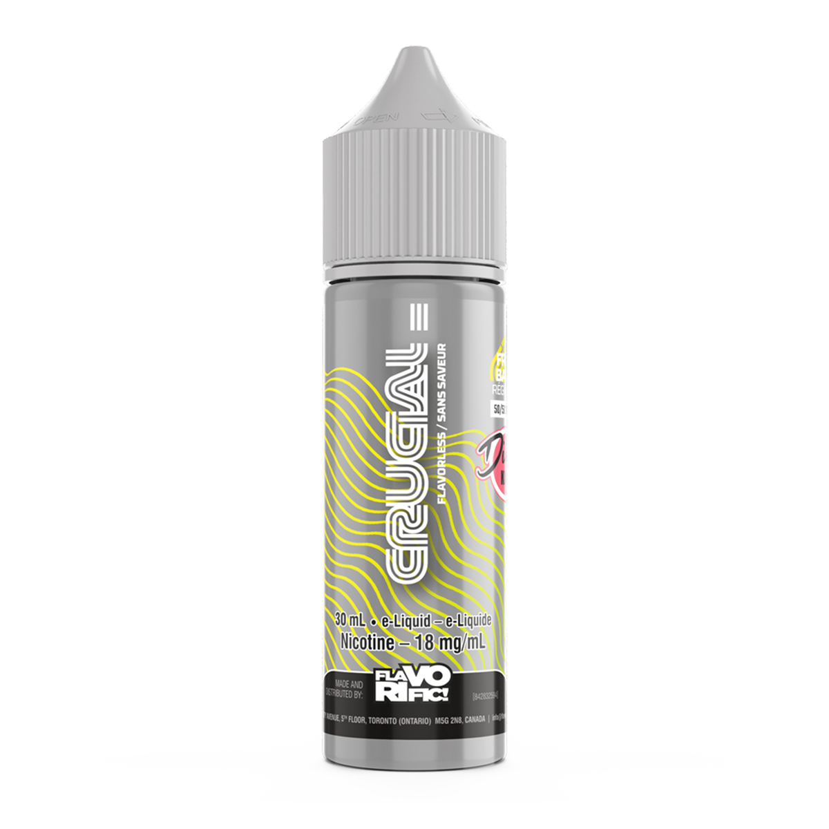 FLAVORIFIC CRUCIAL FREEBASE KICK DIVINE 50/50 30ML