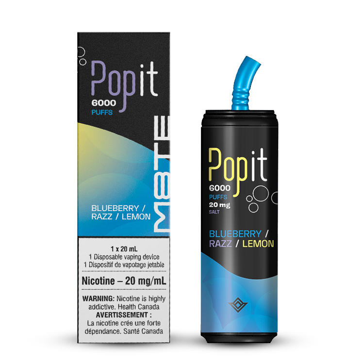 M8te Popit -  Blueberry Razz Lemon (20mL)