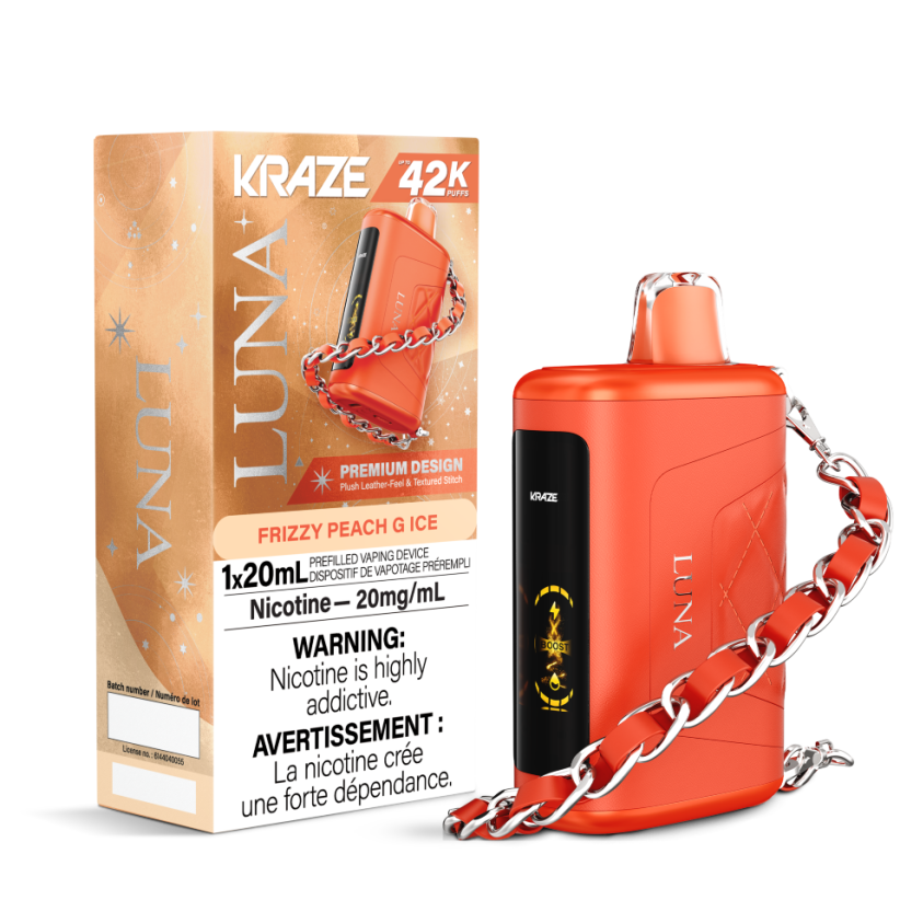 Kraze Luna - Frizzy Peach G Ice (20ml)