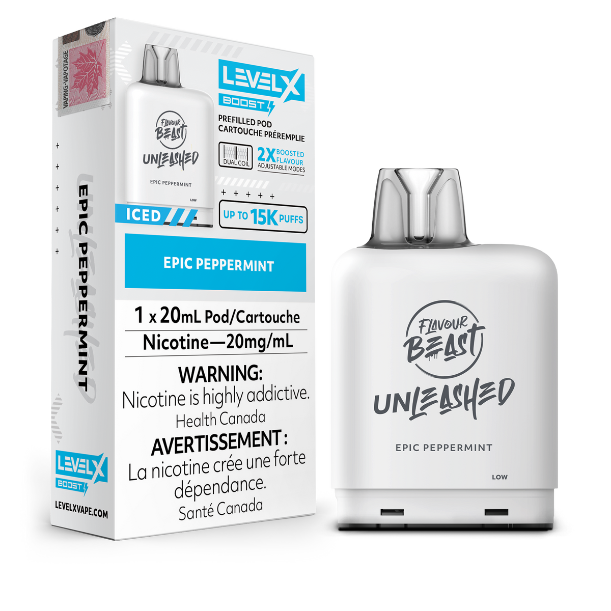 Level X FB Boost Unleashed - Epic Peppermint (20mL)