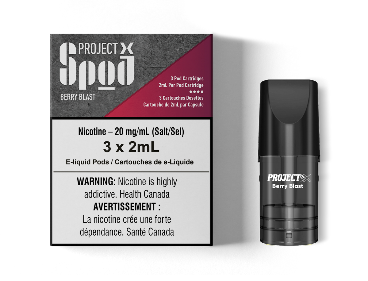 Project X Spod - Berry Blast (3x2mL) (6847374164023)