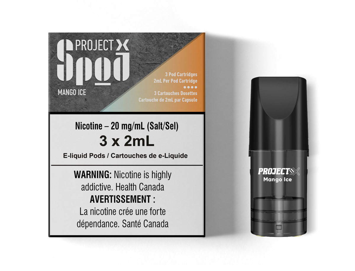 Project X Spod - Mango Ice (3x2mL) (6847383142455)