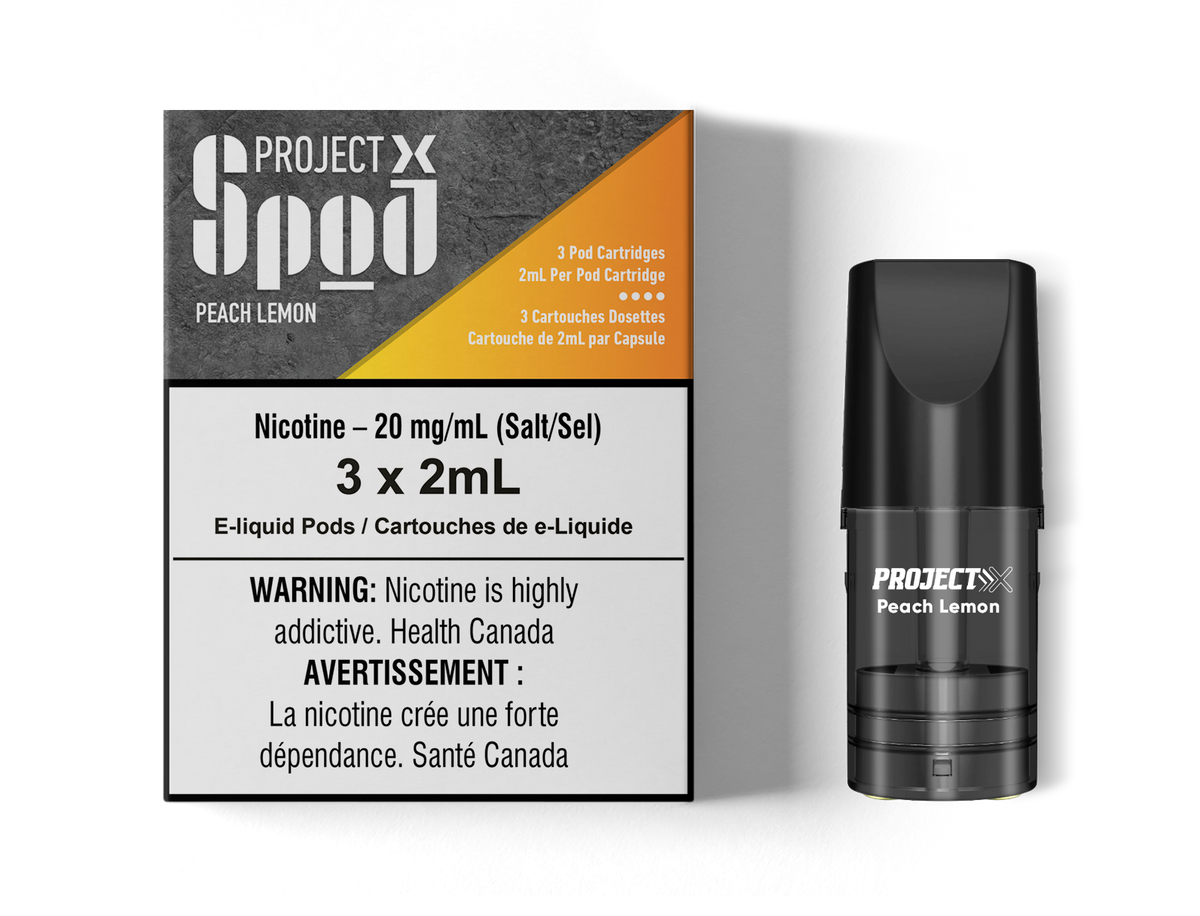 Project X Spod - Peach Lemon (3x2mL) (6847384485943)