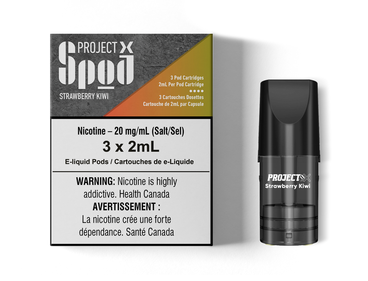 Project X Spod - Strawberry Kiwi (3x2mL) (6847386583095)