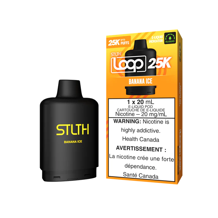 Stlth Loop 25k - Banana Ice (1x20mL)