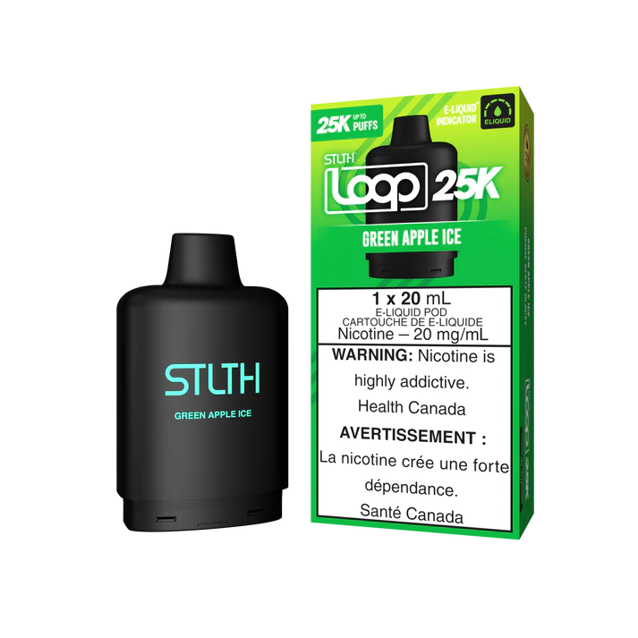 Stlth Loop 25k - Green Apple Ice (1x20mL)