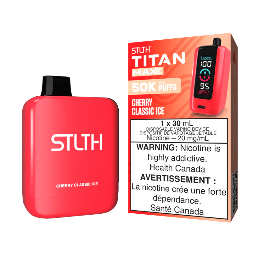 STLTH Titan Max - Cherry Classic Ice (30mL)