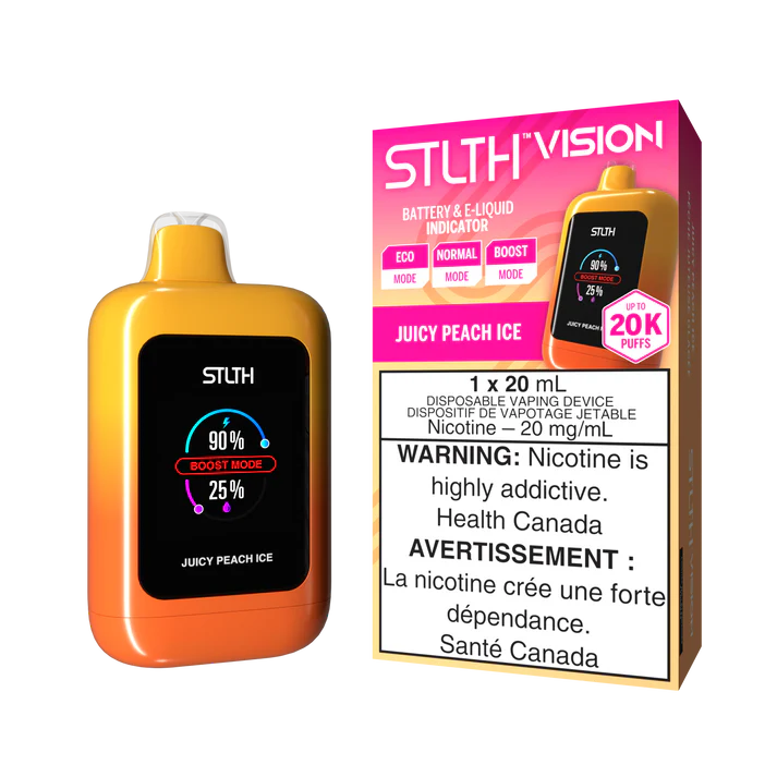 Stlth Vision - Juicy Peach Ice (20mL)