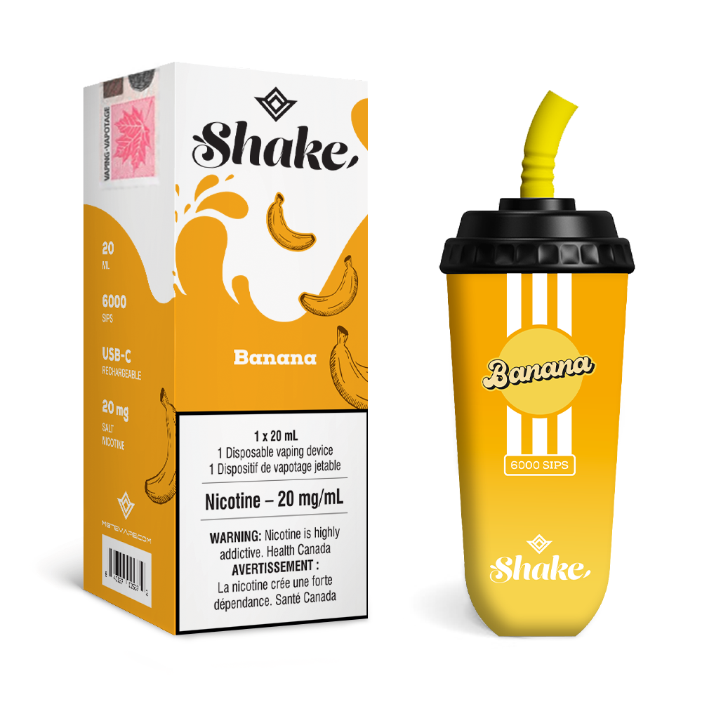M8te Shake - Banana (20mL) (6799597469751)