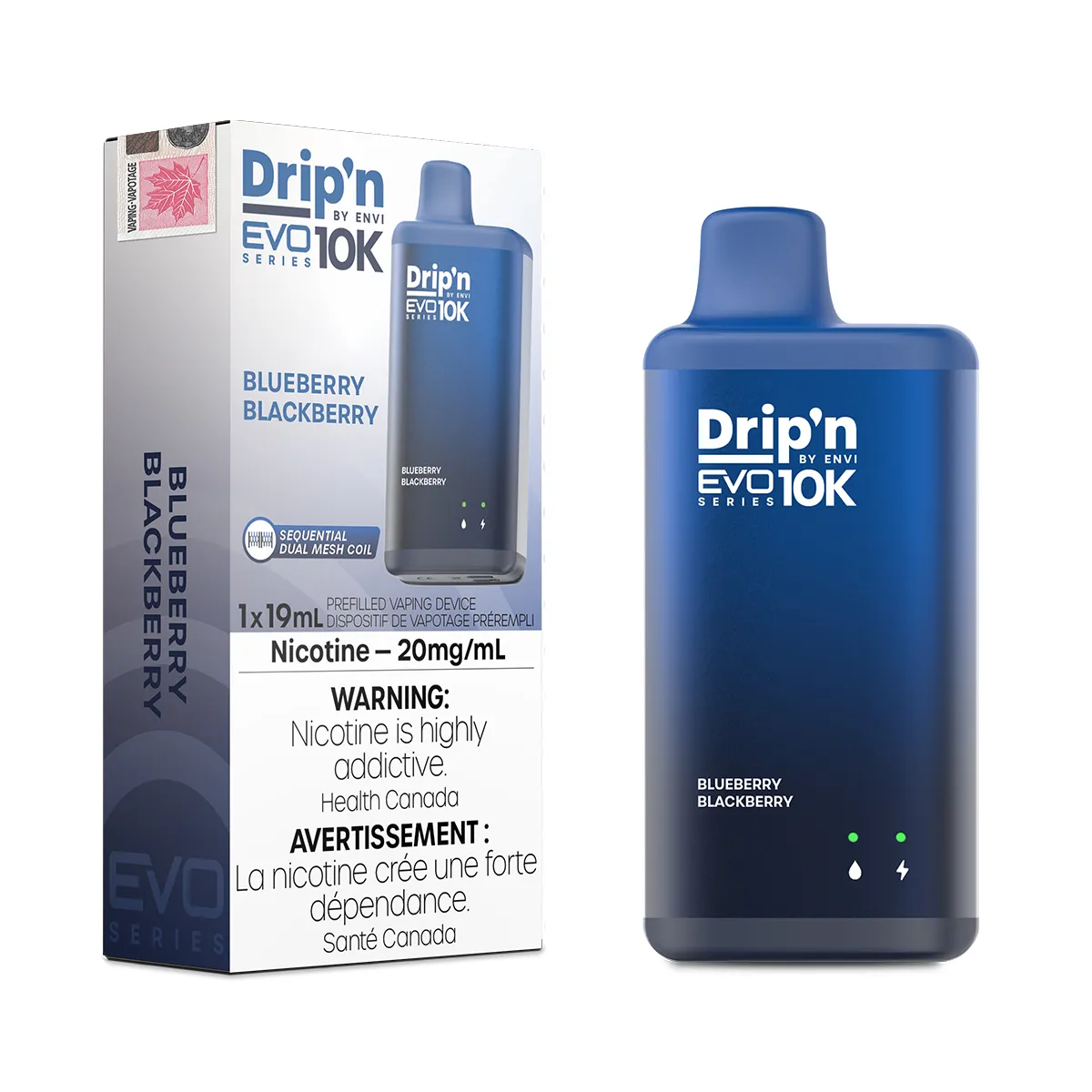 Envi Drip'n Evo 10k - Blueberry Blackberry (19mL) (6921721675831)