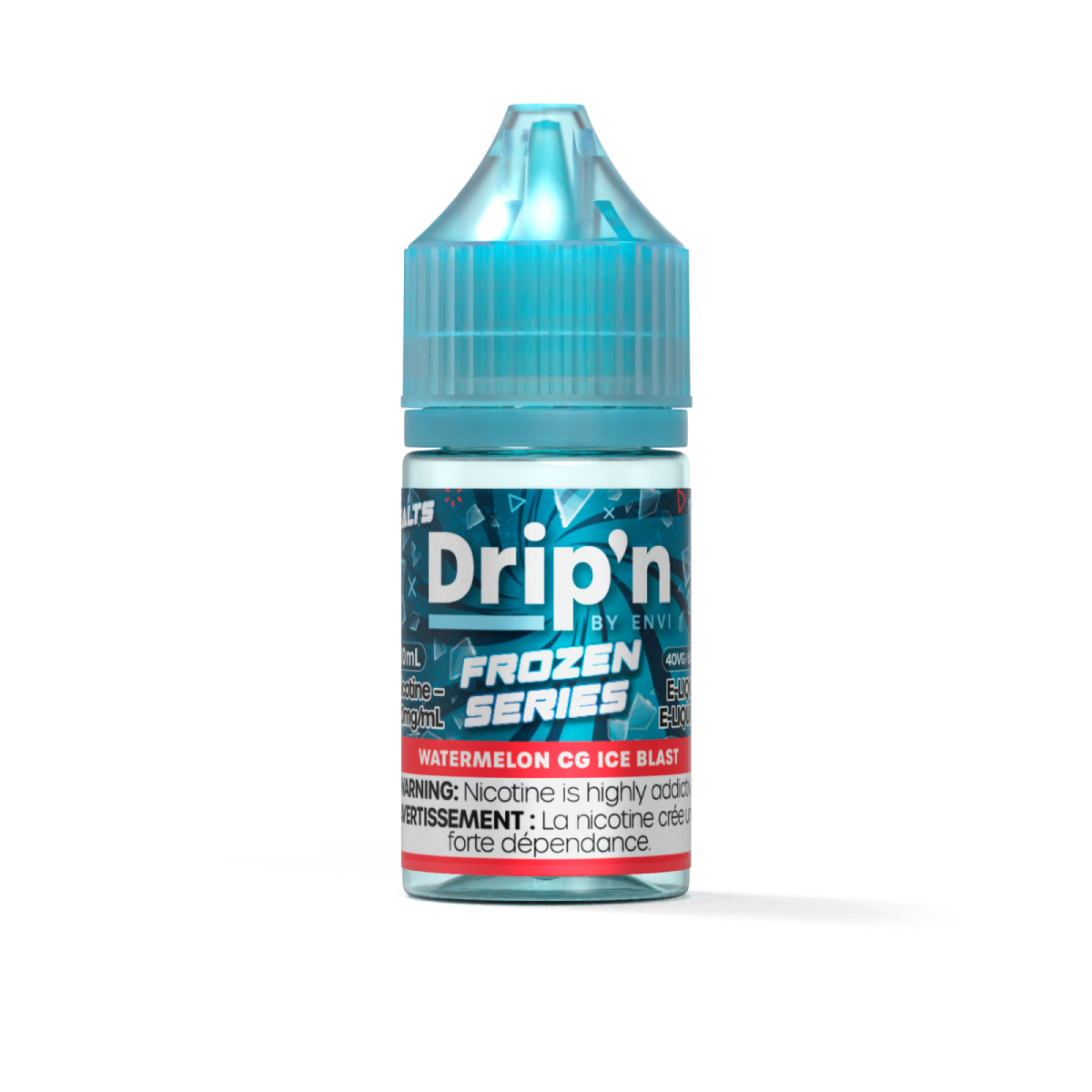 Envi Drip'n Frozen Salt - Watermelon CG Ice Blast (30mL)