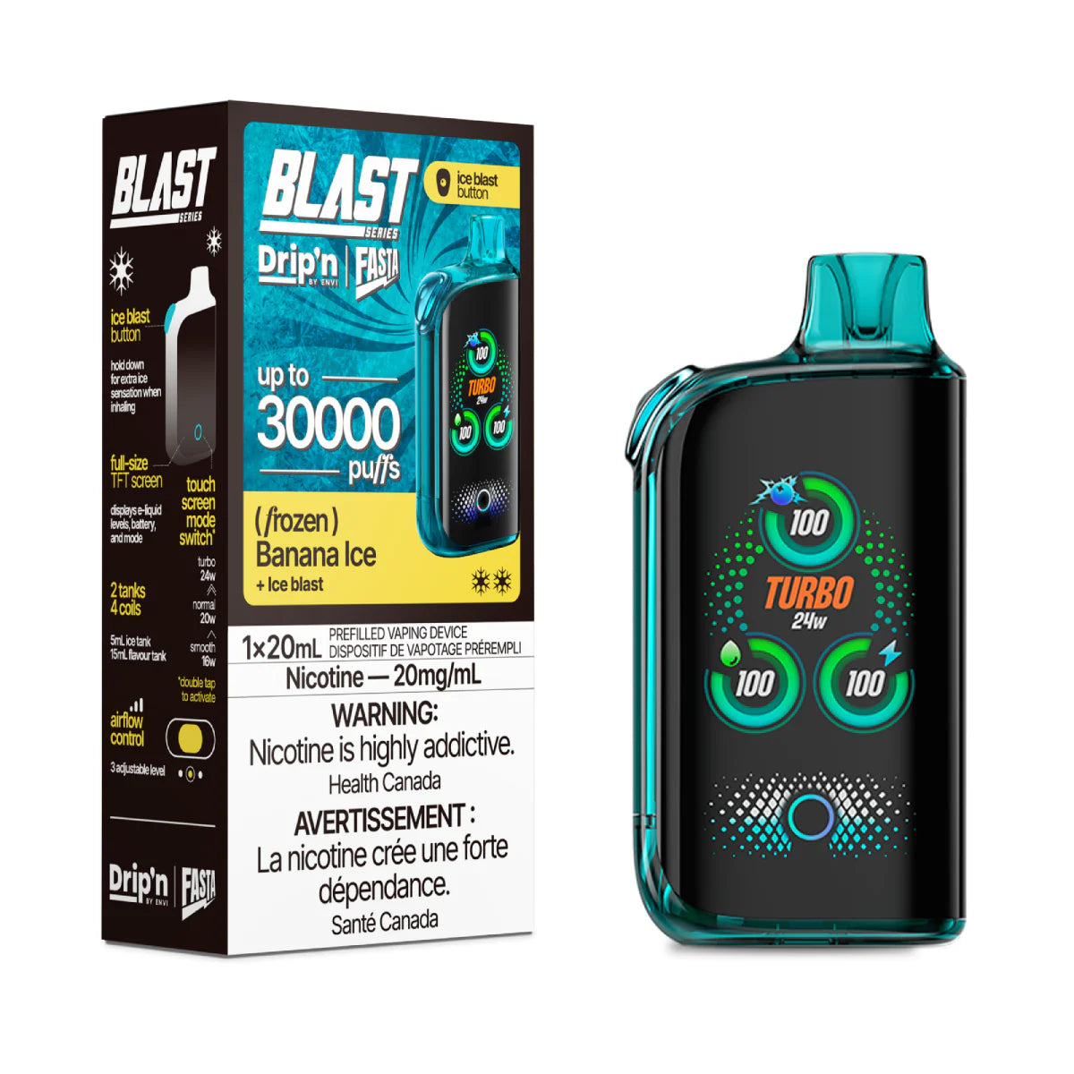 Envi Dripn Fasta Blast 30K