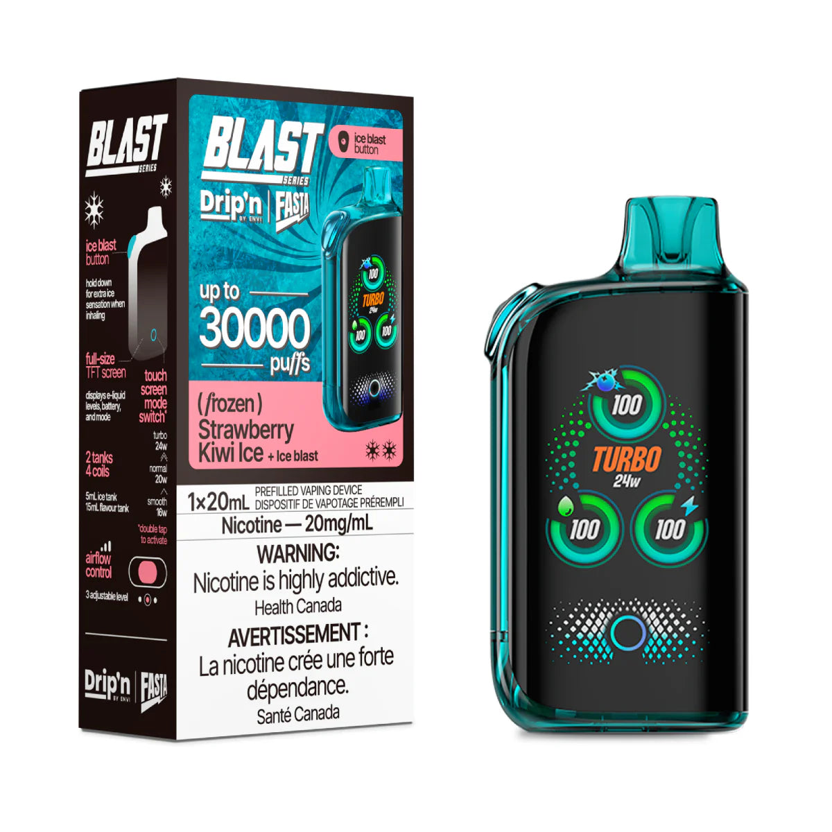 Envi Dripn Fasta Blast 30K