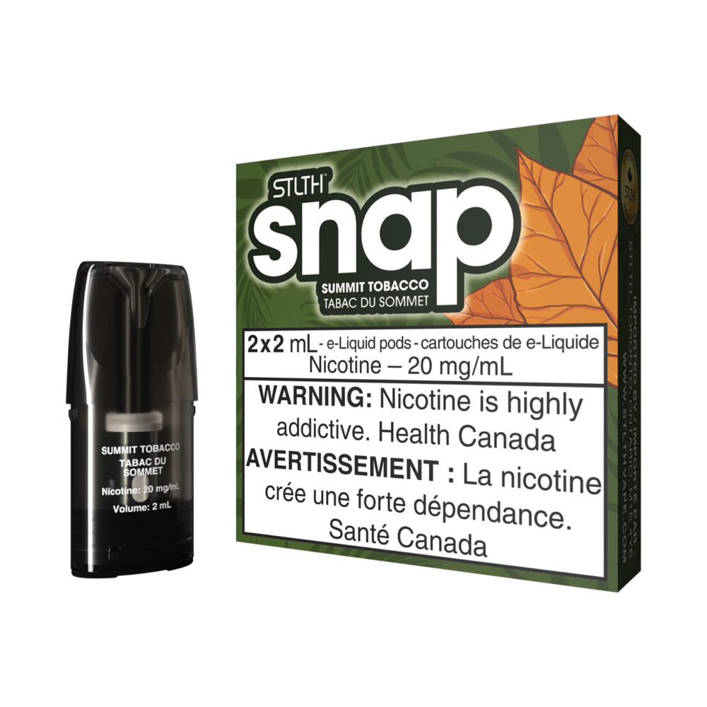 Snap Pods - Summit Tobacco (2x2mL) (6891659034679)