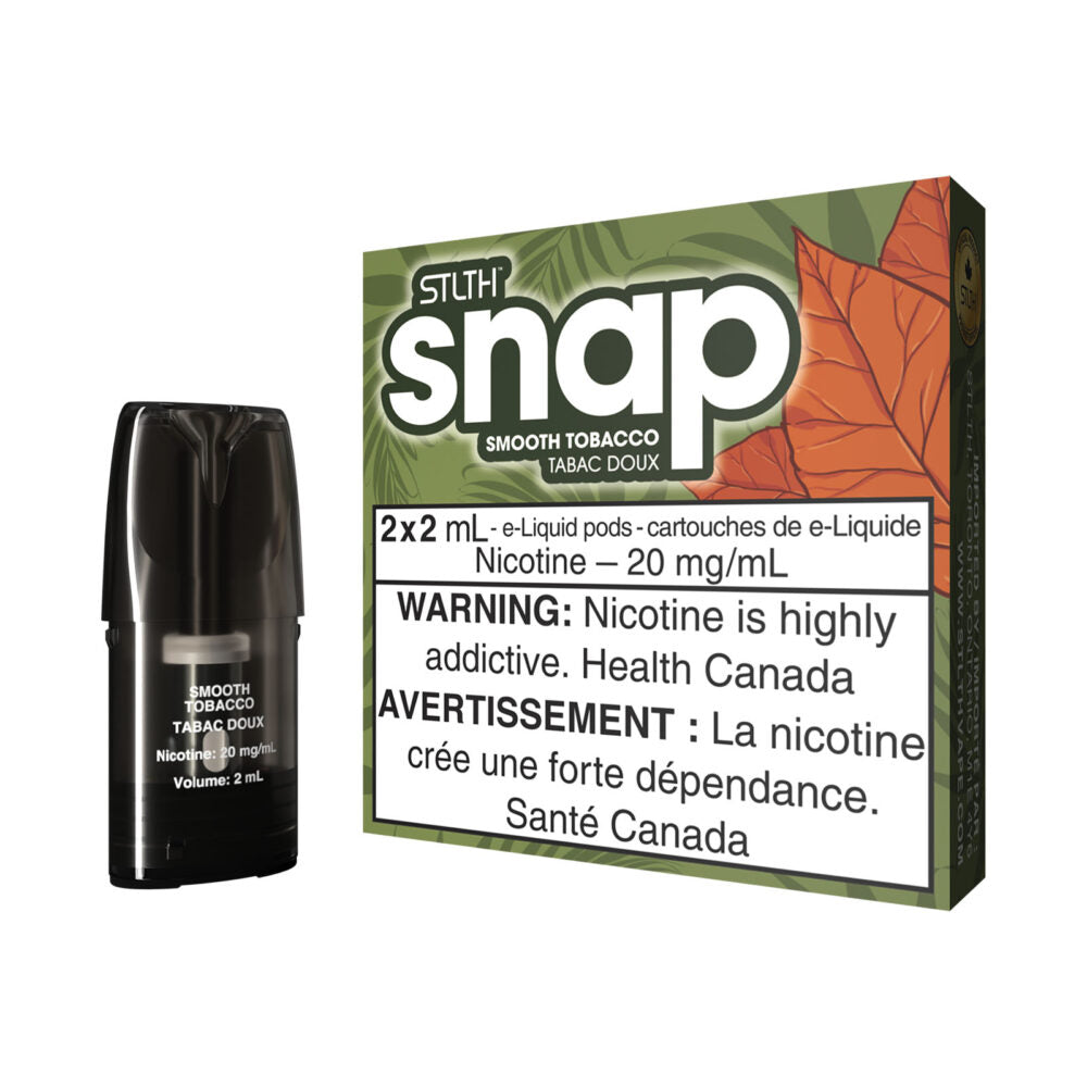 Snap Pods - Smooth Tobacco (2x2mL) (6891658838071)
