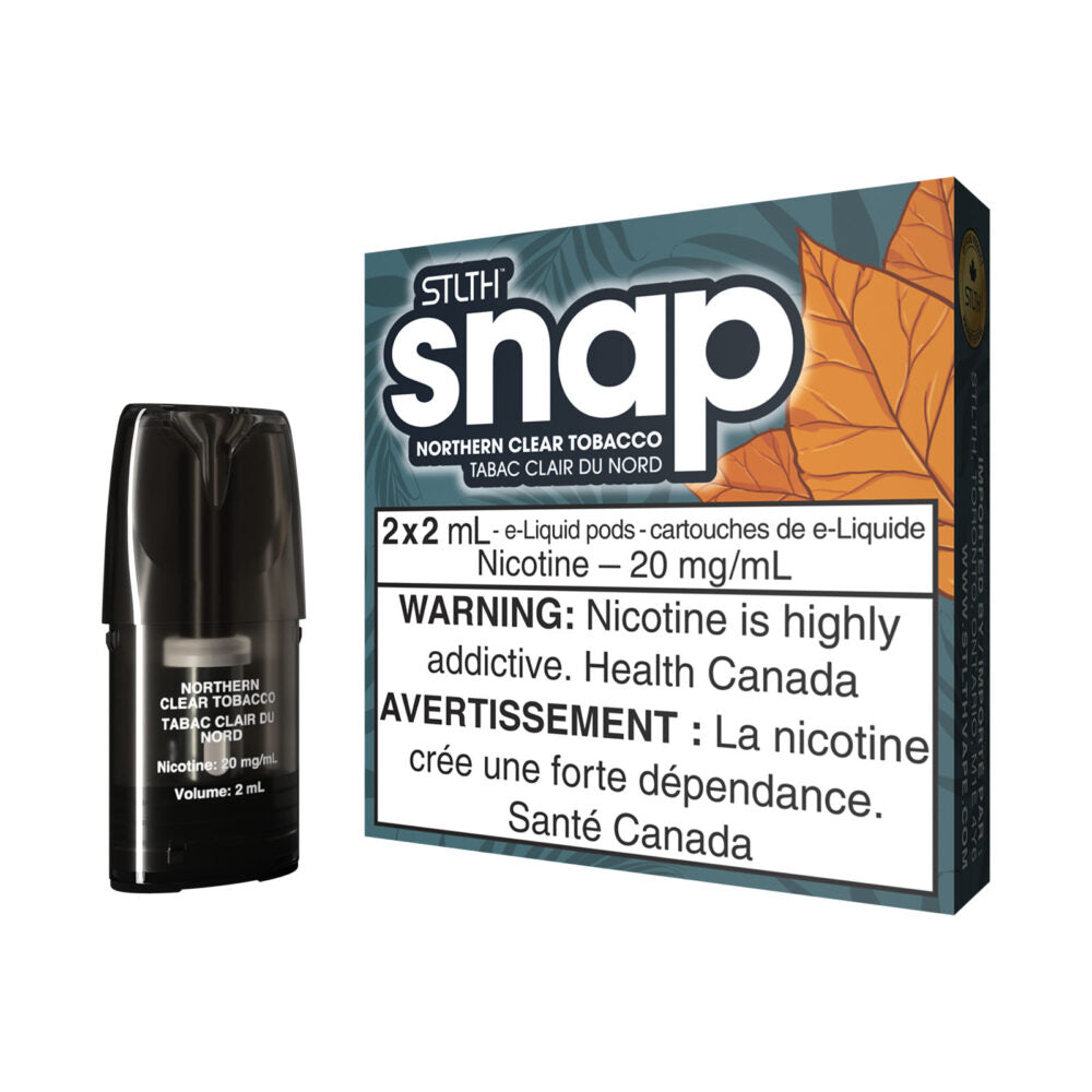 Snap Pods - Northern Clear Tobacco (2x2mL) (6891658412087)
