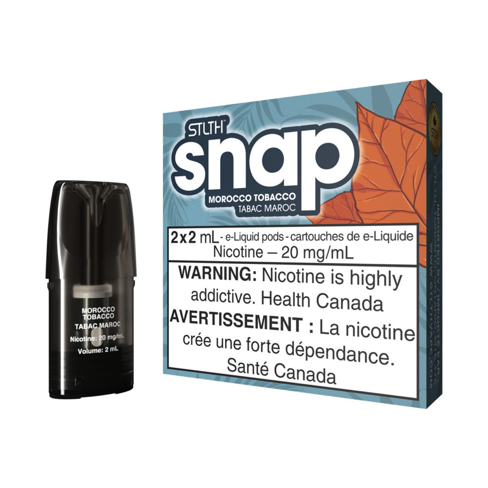Snap Pods - Morocco Tobacco (2x2mL) (6891658182711)
