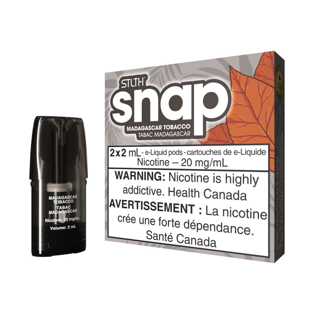 STLTH Snap Pods - Madagascar Tobacco (2x2mL) (6891657429047)