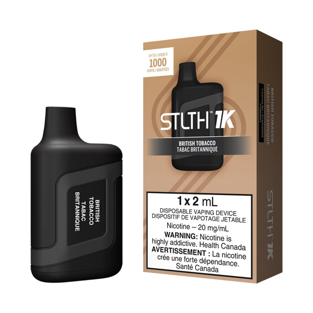 Stlth 1K - British Tobacco (2mL) (6891648188471)