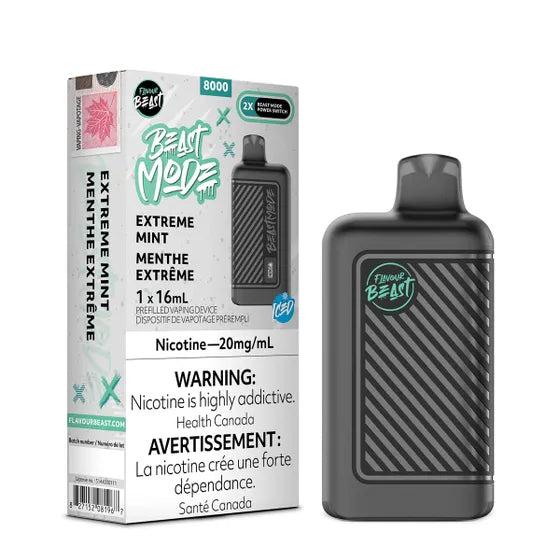 Flavour Beast Mode 8k - Extreme Mint (16mL) (6900169572407)