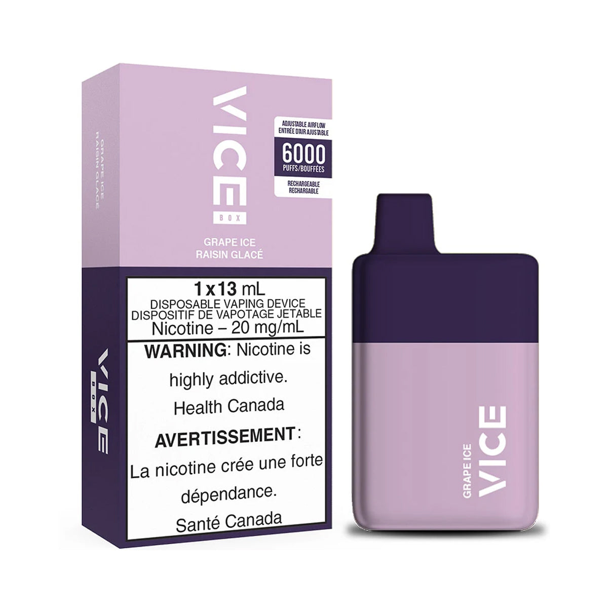 Vice Box - Grape Ice (13mL) (6749768482871)